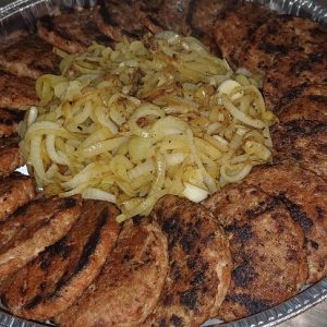 Partypan Compleet "Hamburger"